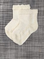 Baby Socks Natural Organic Cotton Cream
