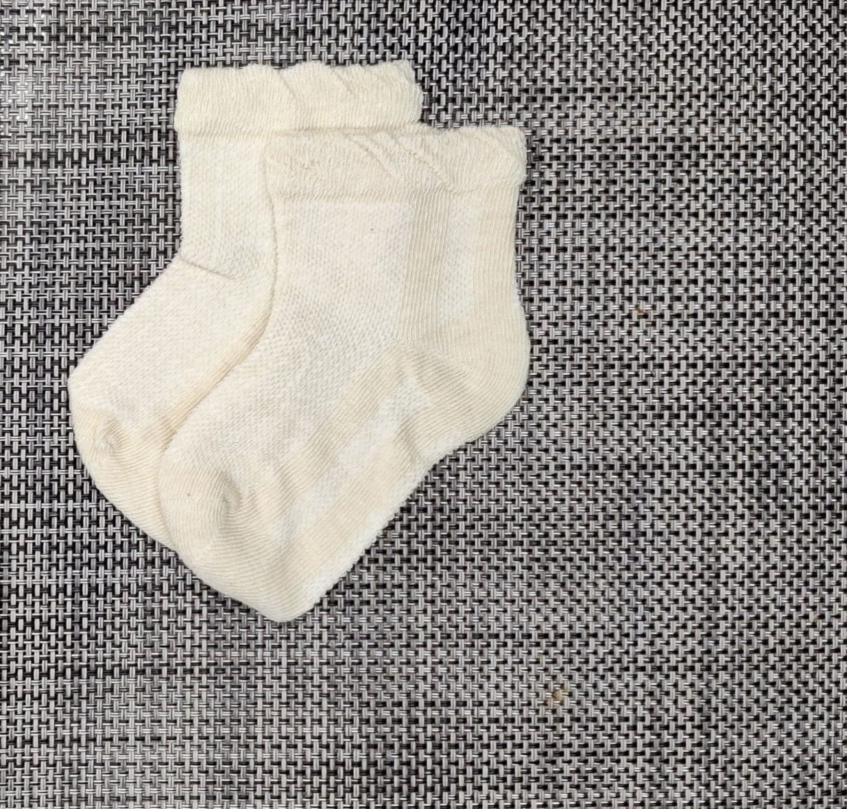 Baby Socks Natural Organic Cotton Cream