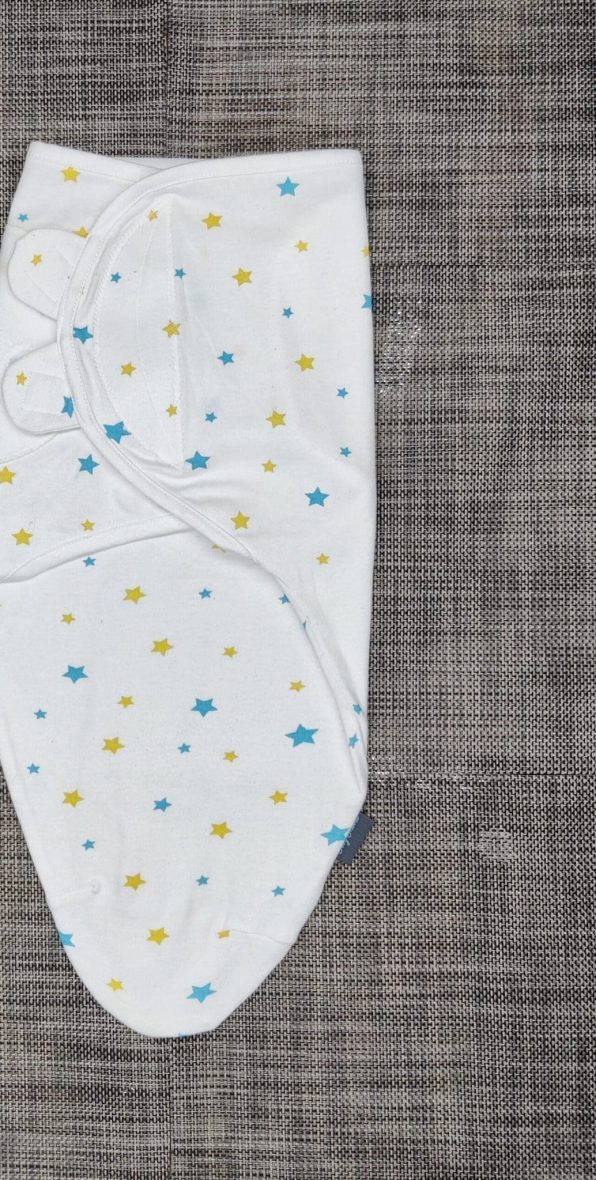 Baby Swaddle Organic Cotton Stars