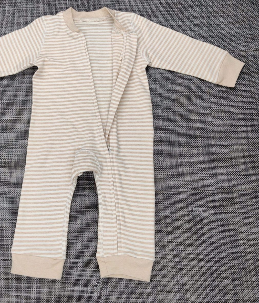 Natural Organic Cotton Romper