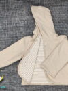 Baby Jacket Reversible Natural Organic Cotton