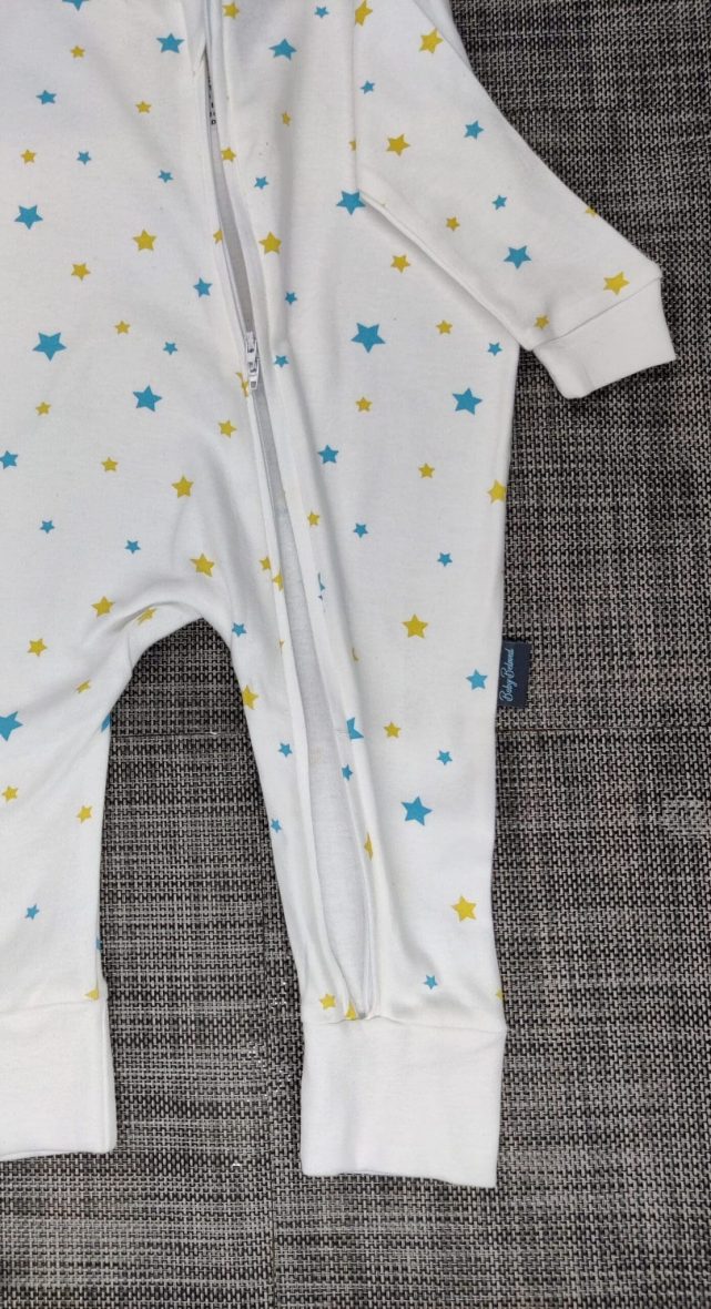 Organic Cotton Romper Stars