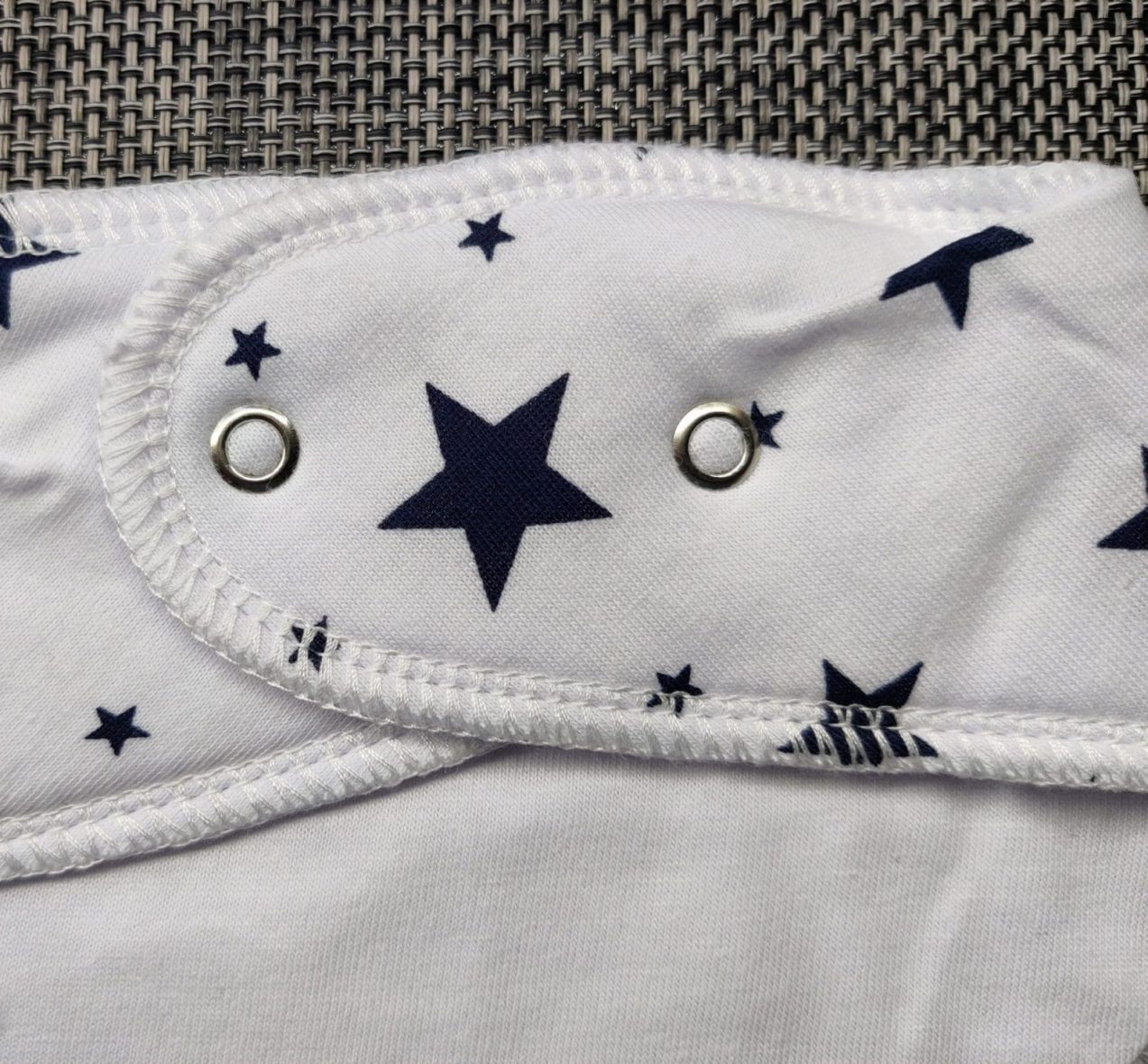 Night Stars Organic Cotton Dribble Proof Bib