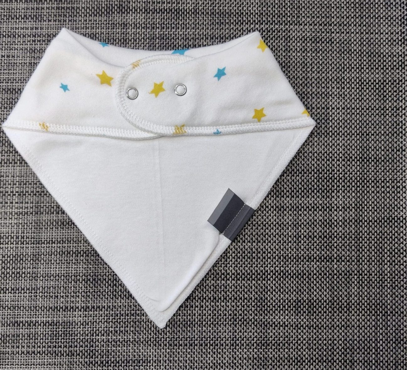 Stars Organic Cotton Dribble Proof Bib