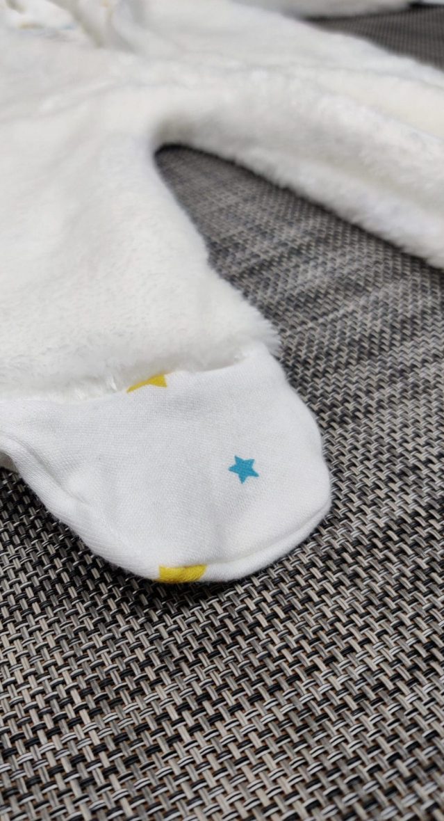 Organic Cotton Pramsuit stars