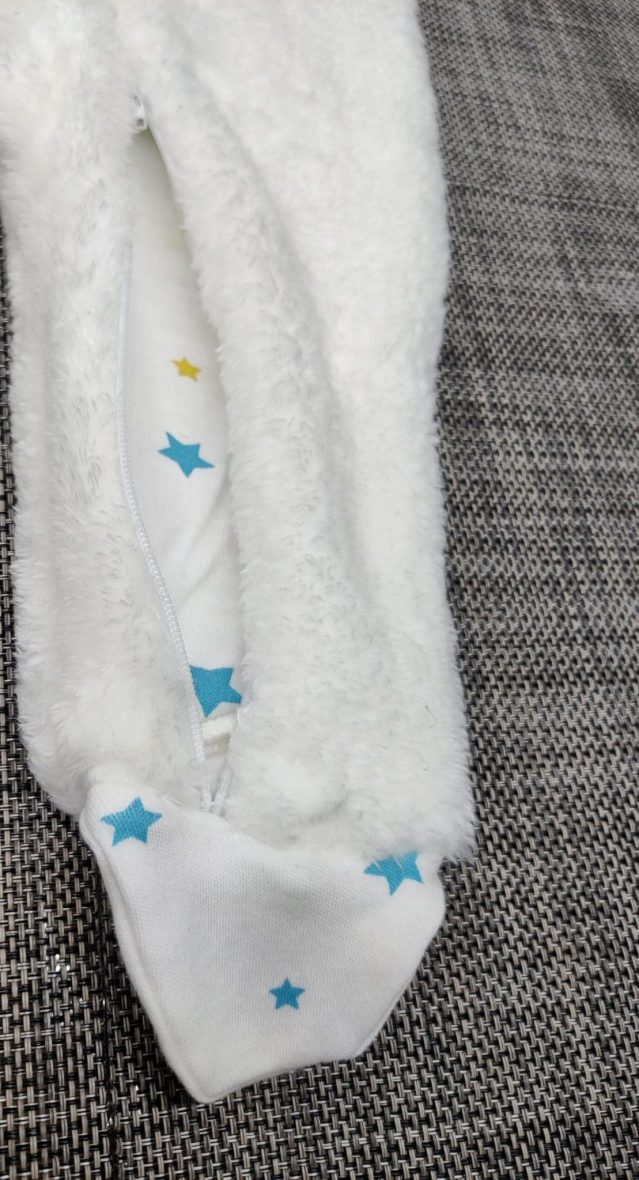 Organic Cotton Pramsuit stars