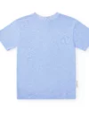 Easy-Dressing T-Shirt Organic Cotton Love BCN Perfect Blue