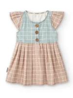 Easy-Dress Organic & Recycled Cotton Checkers