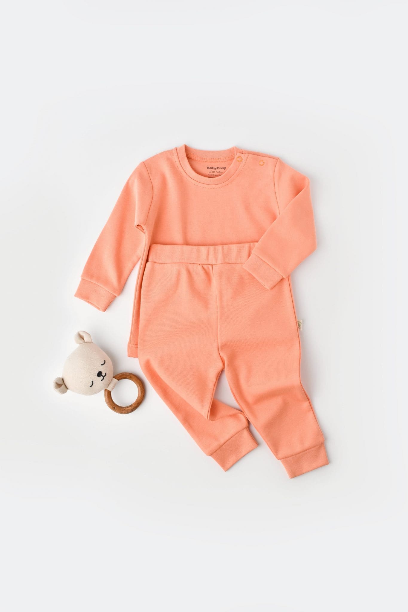 Interlock Light Pink Set Organic Cotton