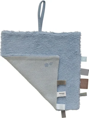 Organic Cuddle Cloth Fresh Blue - 25x25 cm