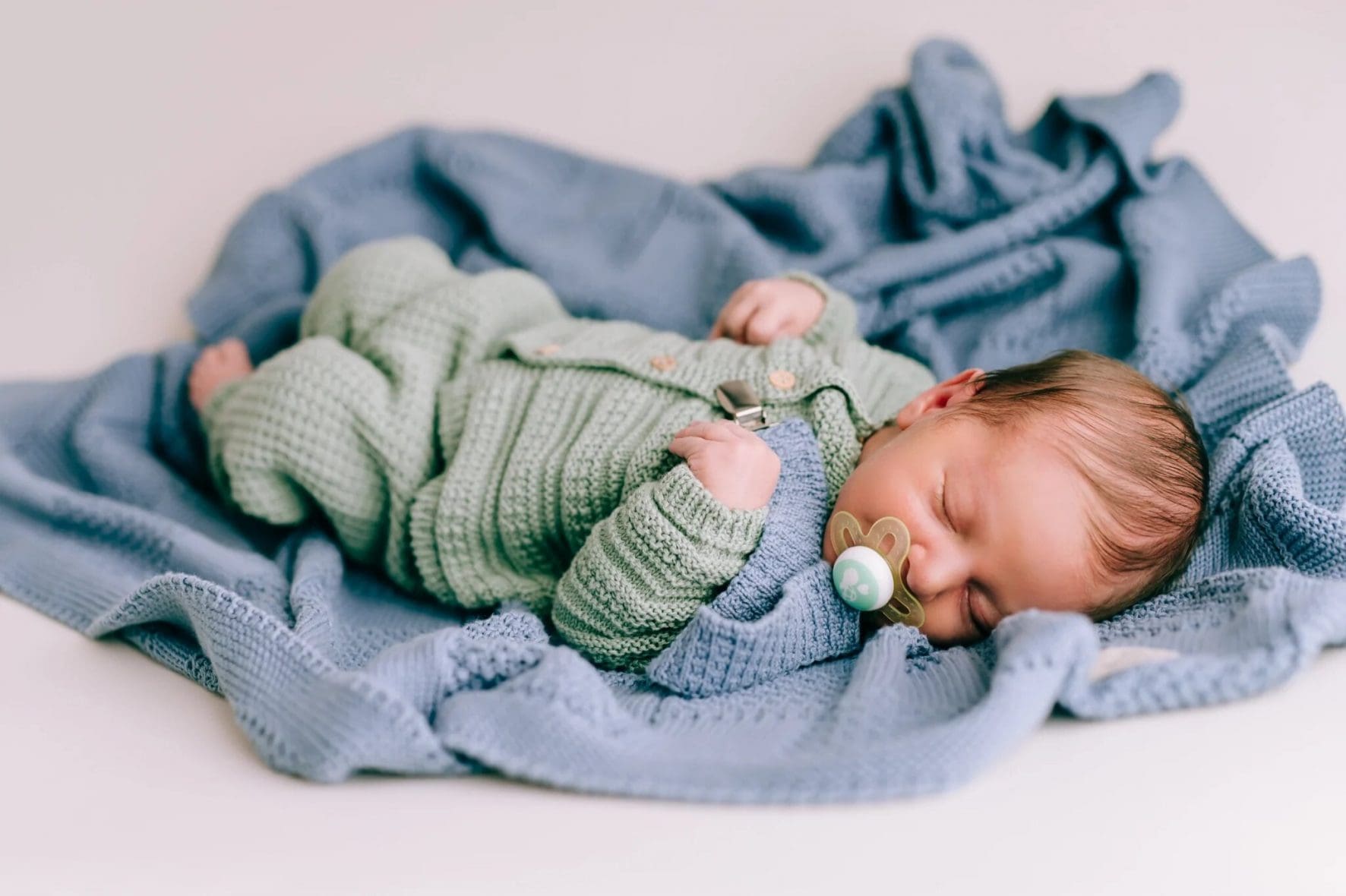 Soft Baby Blanket Jeans Plaid Blanket